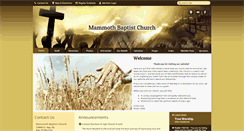 Desktop Screenshot of mammothchurch.org